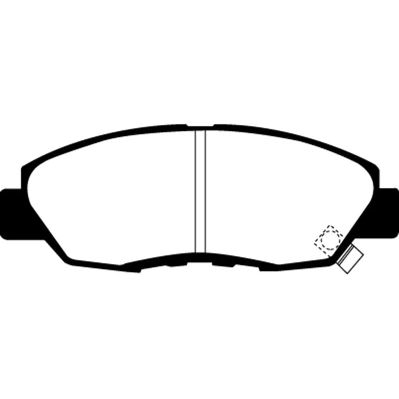 EBC Redstuff Brake Pads -  97 Acura CL 2.2 - Front Brake Pads