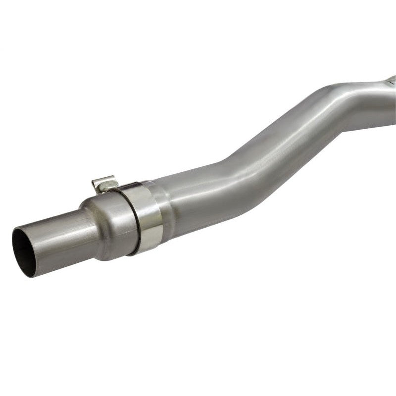 aFe MACHForce XP Exhausts Cat-Back SS-304 EXH w/ Black Tips 15-16 Ford Mustang EcoBoost 2.3L (t)