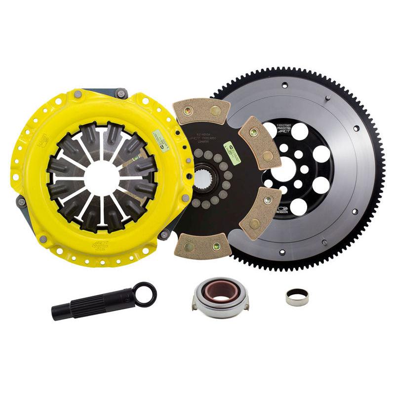 ACT 2012 Honda Civic XT/Race Rigid 6 Pad Clutch Kit - T1 Motorsports
