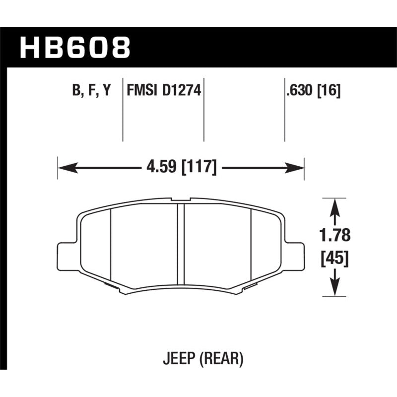 Hawk LTS Street Brake Pads - T1 Motorsports