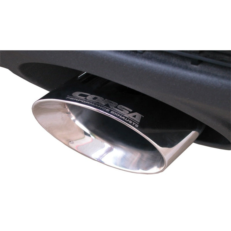 Corsa 10-14 Chevrolet Camaro Convertible RS 3.6L V6 Polished Sport Cat-Back + XO Exhaust - T1 Motorsports