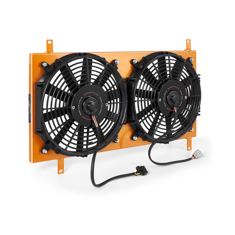 Mishimoto 90-97 Mazda Miata Aluminum Fan Shroud Gold - T1 Motorsports