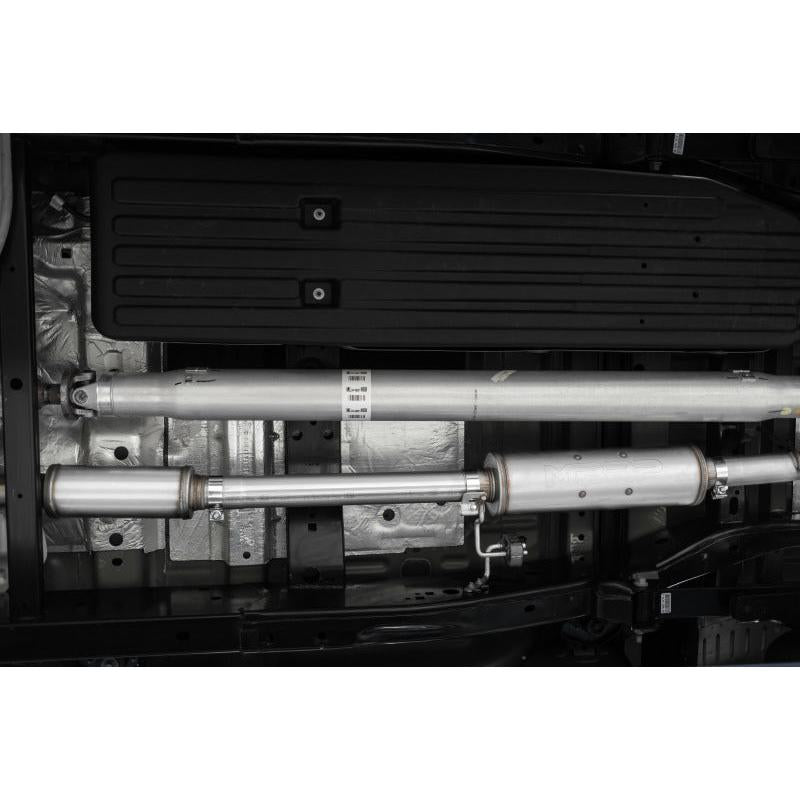 MBRP 2021+ Ford F-150 2.7L/ 3.5L Ecoboost 5.0L Single Side 3in Aluminized Steel Catback Exhaust - T1 Motorsports