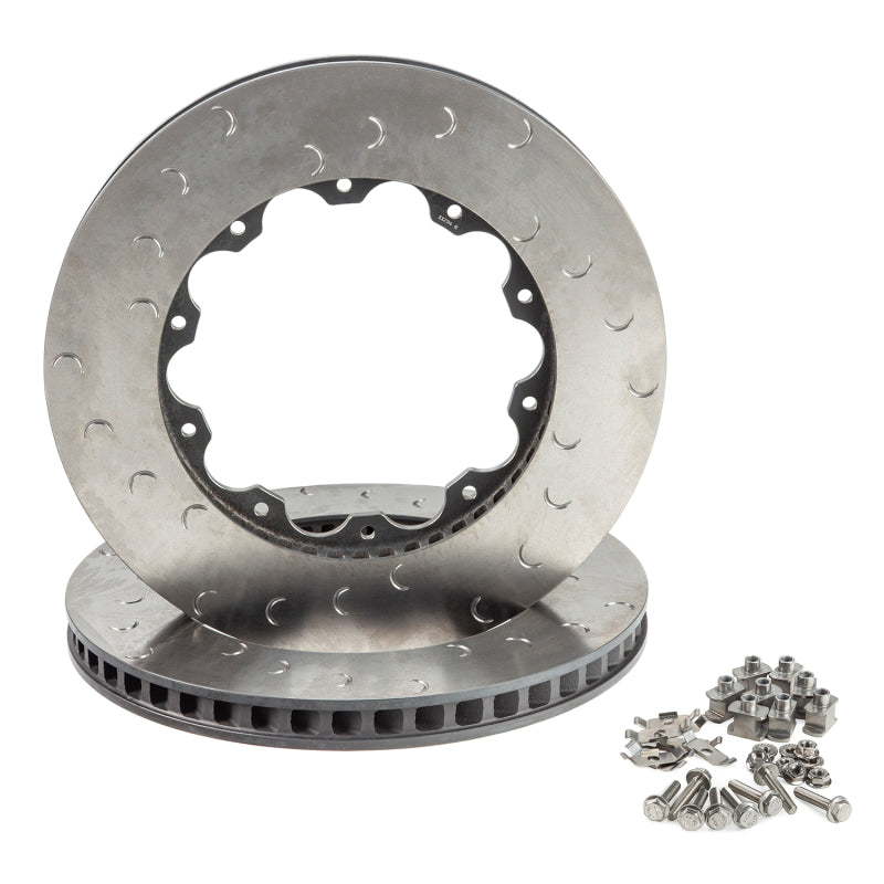 Alcon Nissan R35 GT-R Gen 2 Front Right 390X32.8mm Rotor Ring Kit - T1 Motorsports