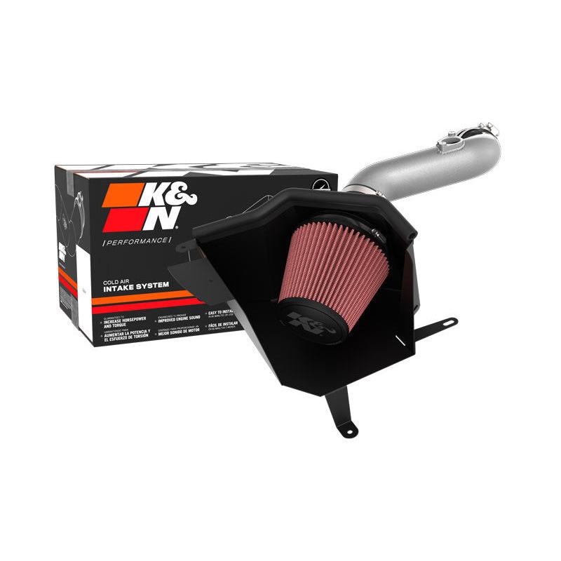 K&N 2022 Honda Civic 2.0L L4 Silver Typhoon Intake