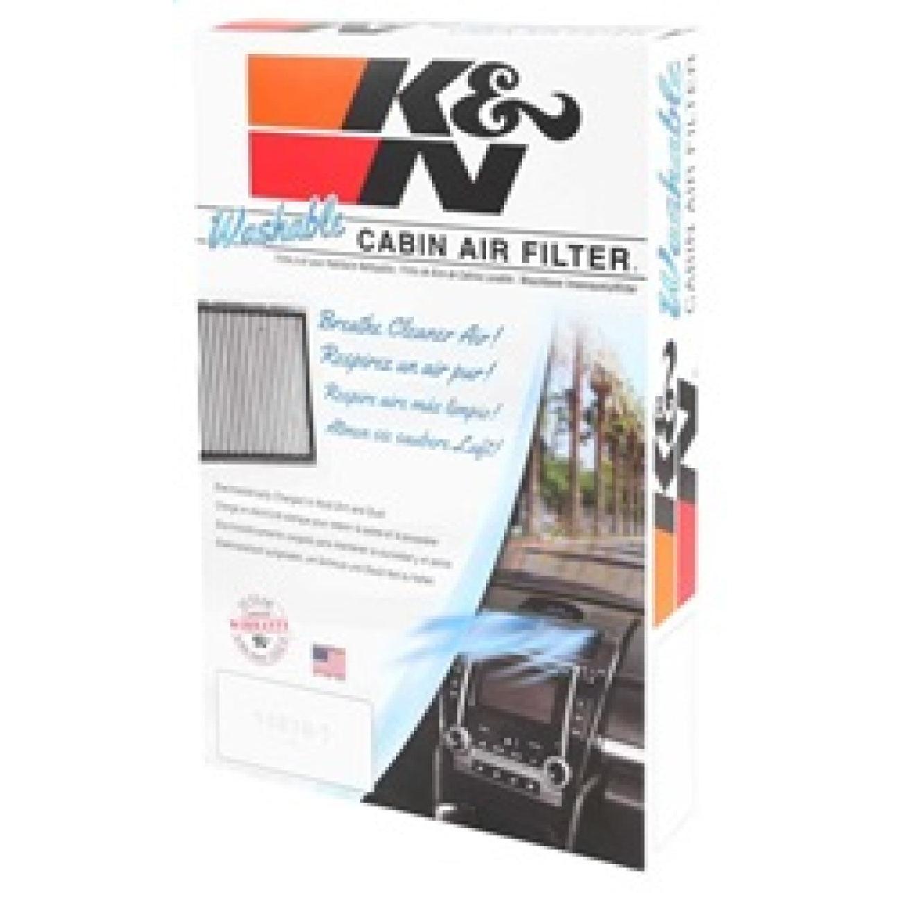 K&N 2011-2016 Jeep Wrangler 2.8/3.6L Cabin Air Filter