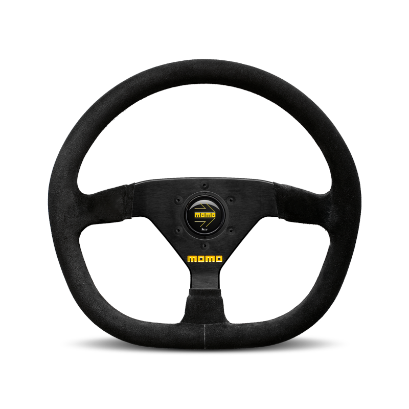 Momo MOD88 Steering Wheel 320 mm -  Black Suede/Black Spokes