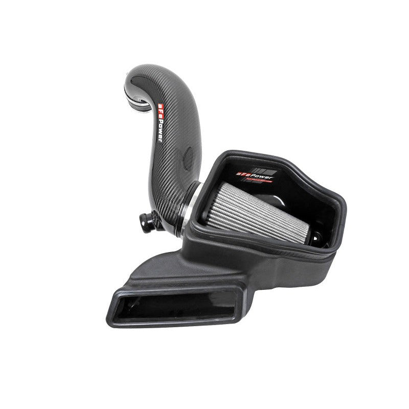 aFe Track Series Carbon Fiber Intake System w/ Pro DRY S Filter - 15-19 VW Golf R (MKVII)