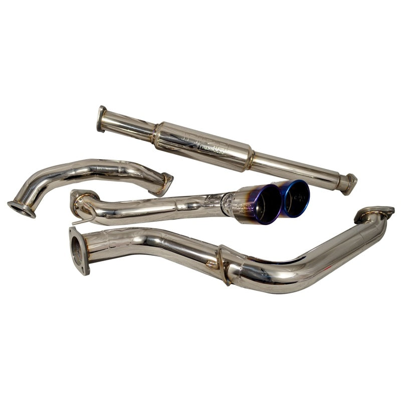 Injen 13--19 Ford Focus ST 2.0L (t) 3.00in Cat-Back Stainless Steel Exhaust System w/Titanium Tip - T1 Motorsports