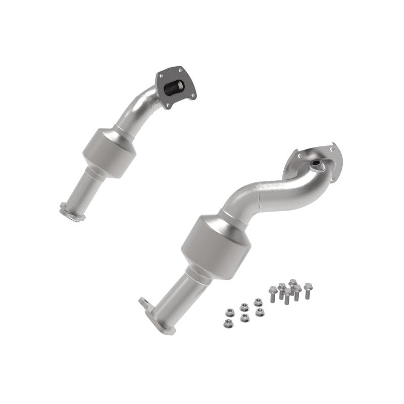 aFe Twisted Steel Down Pipe 409SS w/ Cat 16-17 Toyota Tacoma V6-3.5L - T1 Motorsports