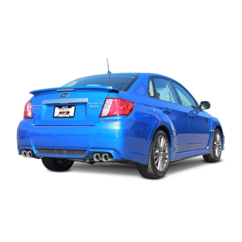 Borla 11-14 Subaru Impreza WRX/STI Sedan 4dr ATAK SS Catback Exhaust - T1 Motorsports