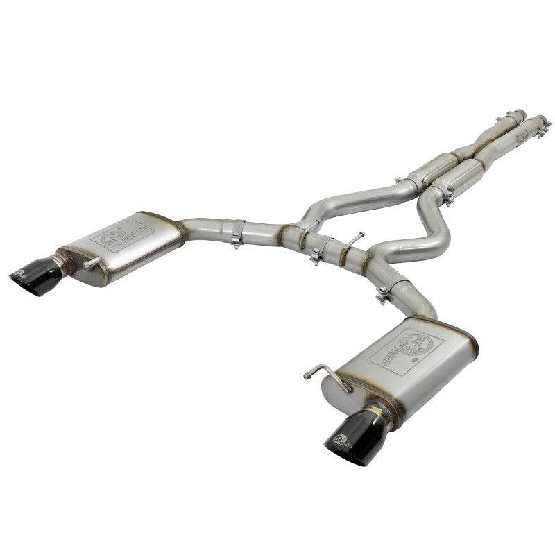 aFe MACH Force-Xp 304 SS Cat-Back Exhaust System w/ Black Tip - 11-22 Dodge Durango