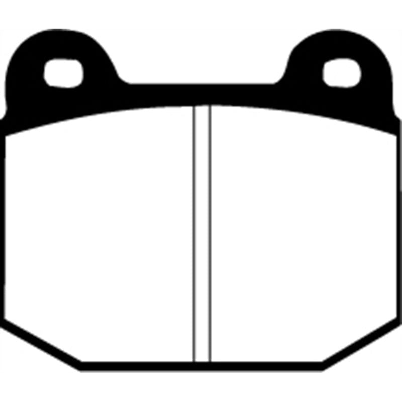 EBC Redstuff Brake Pads -  08+ Lotus 2-Eleven 1.8 Supercharged - Front Brake Pads