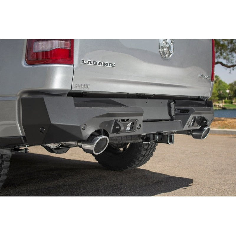 Addictive Desert Designs 2019 Ram 1500 Hammer Stealth Fighter Rear Bumper w/ 6 Sensor Cutouts