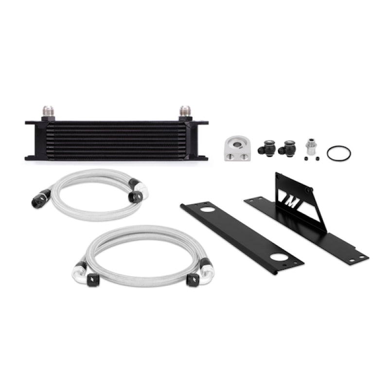 Mishimoto 01-05 Subaru WRX/STi Oil Cooler Kit - Black - T1 Motorsports