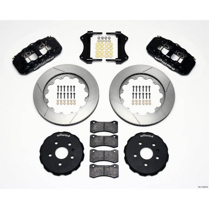Wilwood AERO6 Front Hat Kit 14.25 2010-2015 Camaro - T1 Motorsports