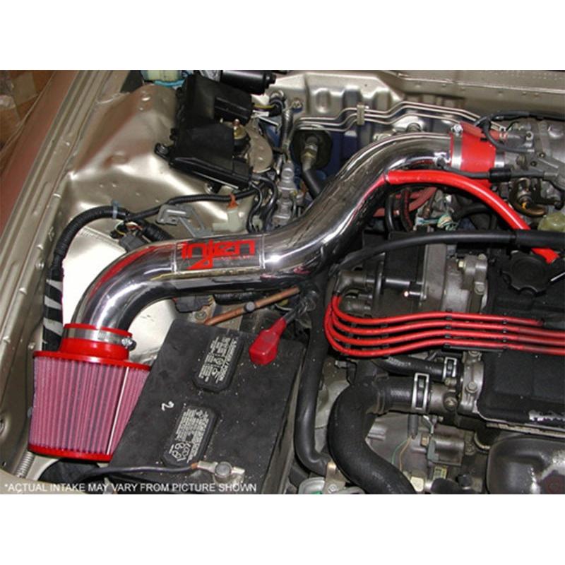 Injen 90-93 Acura Integra L4 1.8L Black IS Short Ram Cold Air Intake - T1 Motorsports