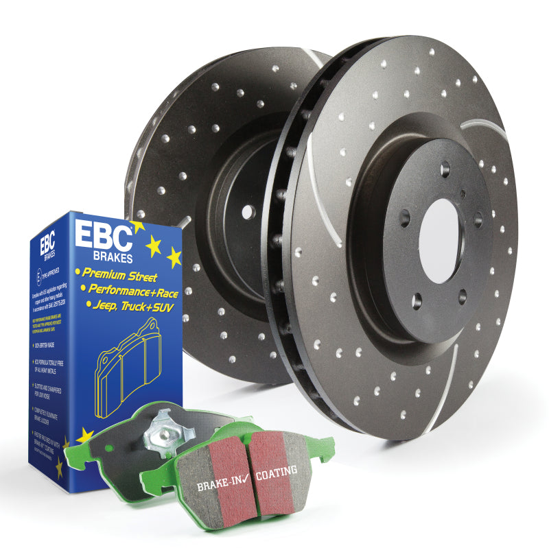 EBC S3 Kits Greenstuff Pads & GD Rotors - T1 Motorsports
