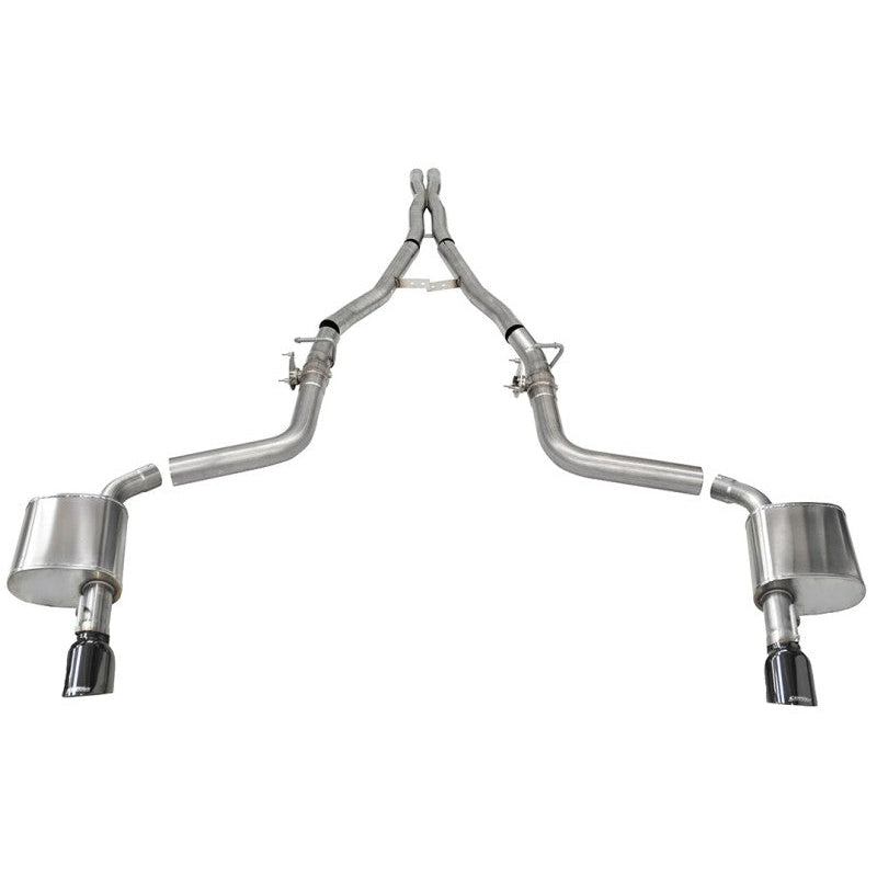 Corsa 15-21 Charger SRT/Hellcat/Redeye 2.75in Valved Catback DRE w/ Single 4.5in Blk PVD Tips - T1 Motorsports