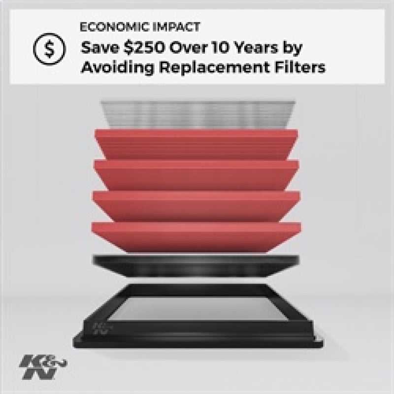 K&N 88-08 Nissan 1.8L / 87-05 Nissan/Infiniti 3.0L / 00-09 3.5LDrop In Air Filter - T1 Motorsports