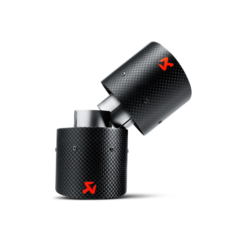 Akrapovic 07-14 MINI Cooper S (R56) / Cooper S Cabrio (R57) Tail Pipe Set (Carbon) - T1 Motorsports