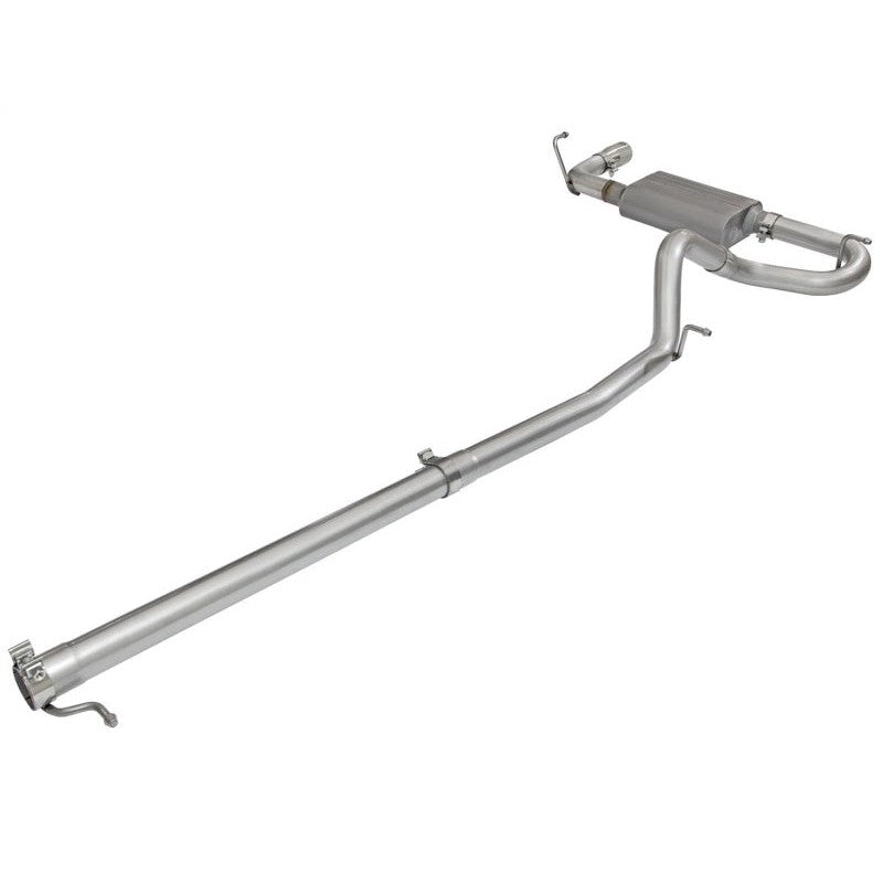 aFe Scorpion 2-1/2in Aluminized Steel Cat Back Exhaust 07-17 Jeep Wrangler V6-3.6/3.8L (4 Dr)