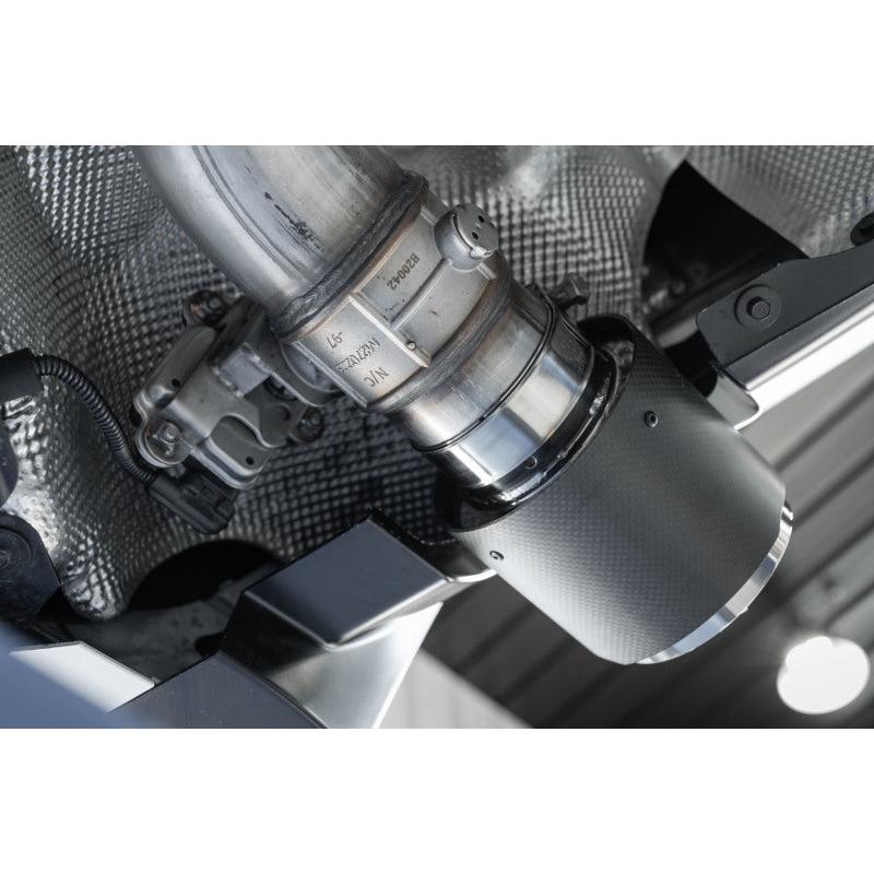 MBRP 2020+ Toyota Supra 3.0L 3in Catback Dual Rear Carbon Fiber Tips - T304 - T1 Motorsports