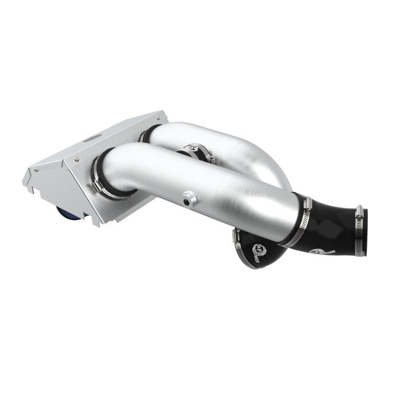 aFe Rapid Induction Pro 5R Cold Air Intake System Brushed 21-22 Ford F-150 Raptor V6-3.5L (tt)
