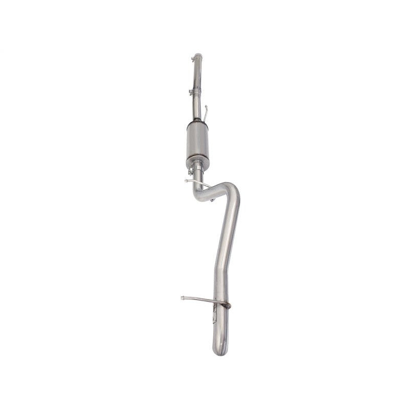 aFe MACHForce XP 2-1/2in SS-409 Cat-Back Exhausts w/ 18in Muffler 07-17 Jeep Wrangler V6-3.6L
