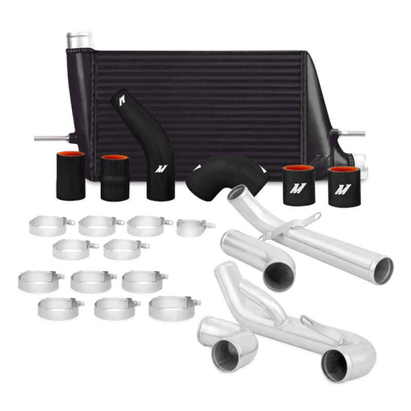 Mishimoto 08+ Mitsubishi Evo X Front-Mount Intercooler Kit - Black - T1 Motorsports
