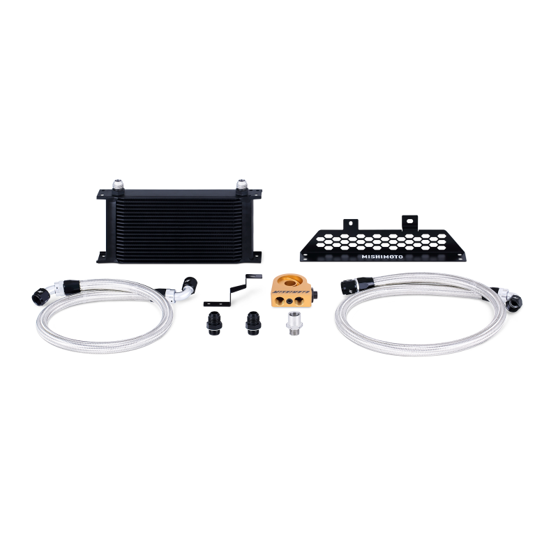 Mishimoto 13+ Ford Focus ST Thermostatic Oil Cooler Kit - Black - T1 Motorsports