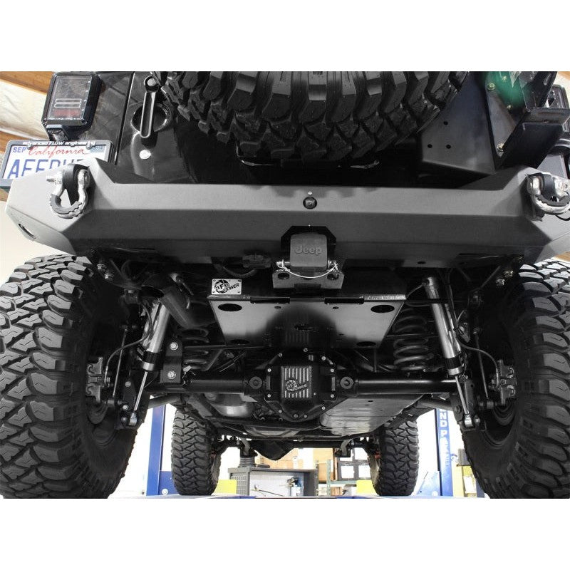 aFe Power Cover Glide Guard On Board Compressor Mount 07-14 Jeep Wrangler JK V6 3.6L-3.8L