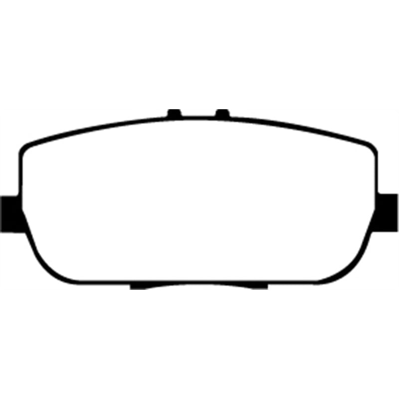EBC Redstuff Brake Pads -  06-15 Mazda Miata MX5 2.0 - Rear Brake Pads
