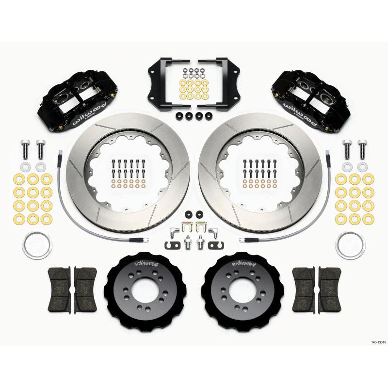 Wilwood Narrow Superlite 6R Front Hat Kit 14.00in 2013-Up Ford Focus ST w/ Lines - T1 Motorsports