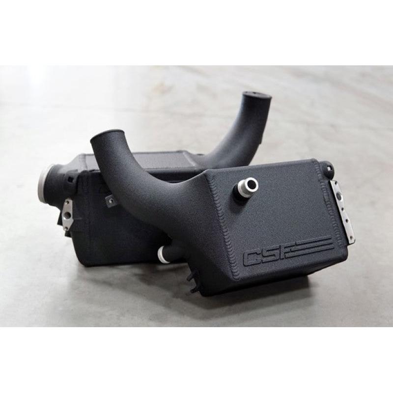 CSF 16-21 BMW M5 (F90) / 17-21 BMW M8 (F91/F92/F93) Twin Charge-Air-Cooler Set - Crinkle Black - T1 Motorsports