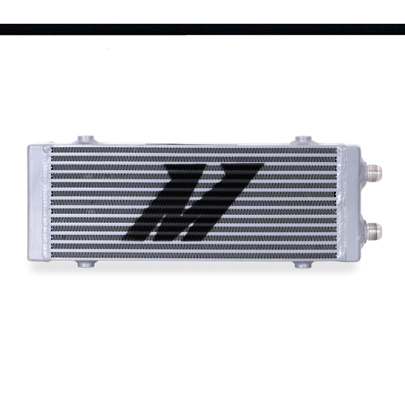 Mishimoto Universal Medium Bar and Plate Dual Pass Silver Oil Cooler - T1 Motorsports