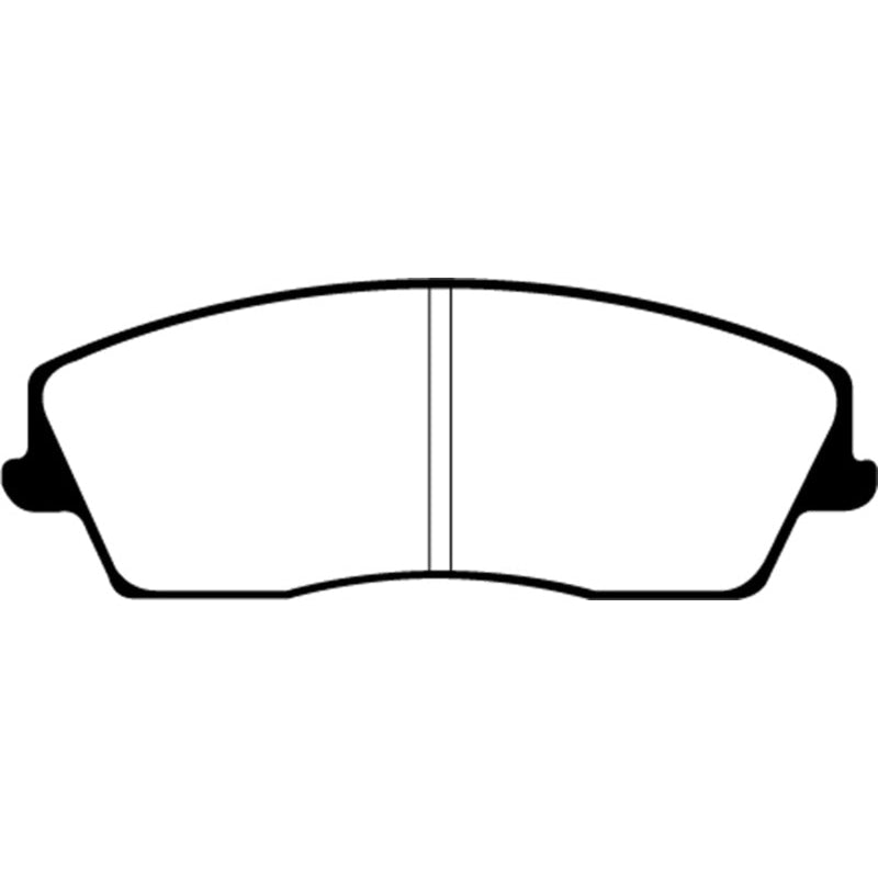 EBC Redstuff Brake Pads -  05-09 Chrysler 300 2.7 - Front Brake Pads