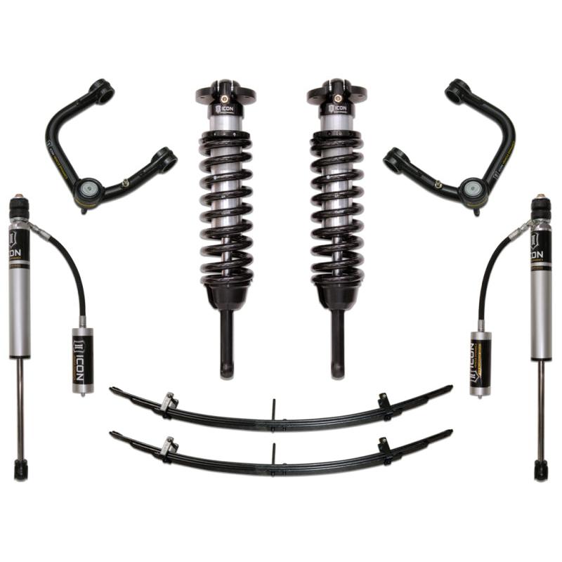 ICON 05-15 Toyota Tacoma 0-3.5in/2016+ Toyota Tacoma 0-2.75in Stg 3 Suspension System w/Tubular Uca - T1 Motorsports
