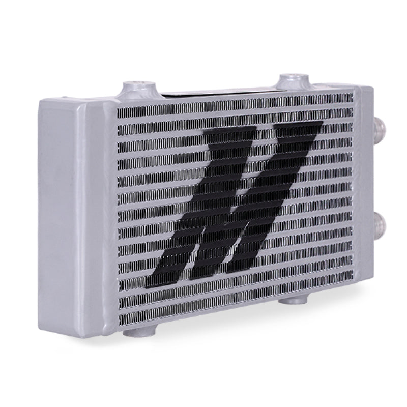 Mishimoto Universal Small Bar and Plate Dual Pass Silver Oil Cooler - T1 Motorsports