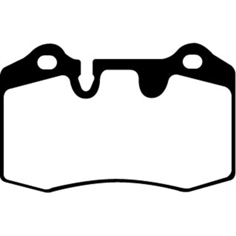 EBC Redstuff Brake Pads -  04-12 Aston Martin DB9 5.9 - Rear Brake Pads