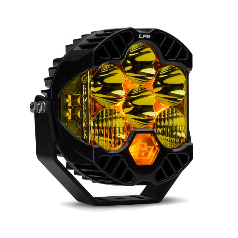 Baja Designs LP6 Pro Driving/Combo LED - Amber - T1 Motorsports