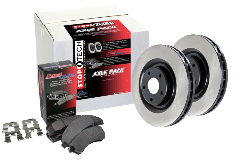 Centric OE Coated Rear Brake Kit (2 Wheel) - T1 Motorsports