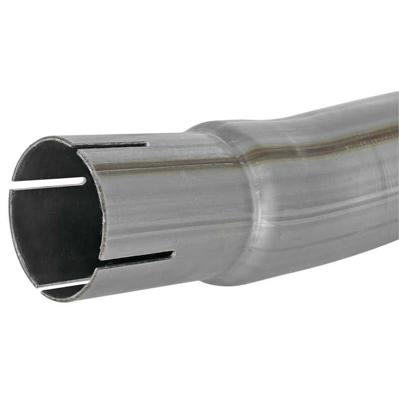aFe Twisted Steel 2in Stainless Steel Loop Delete Down-Pipe 2018+ Jeep Wrangler (JL) V6 3.6L