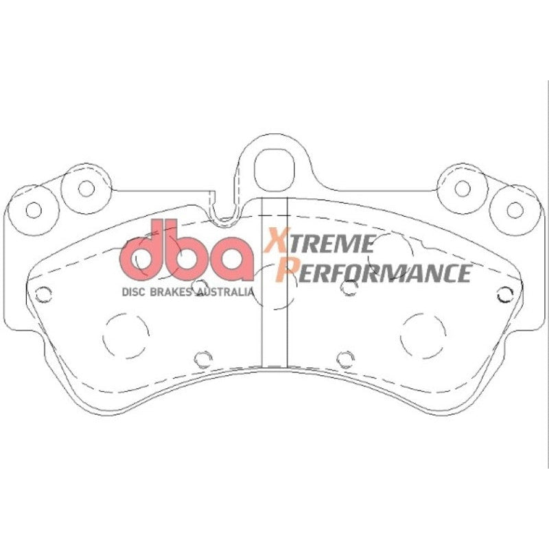 DBA 03-08 Porsche Cayenne S XP650 Front Brake Pads - T1 Motorsports