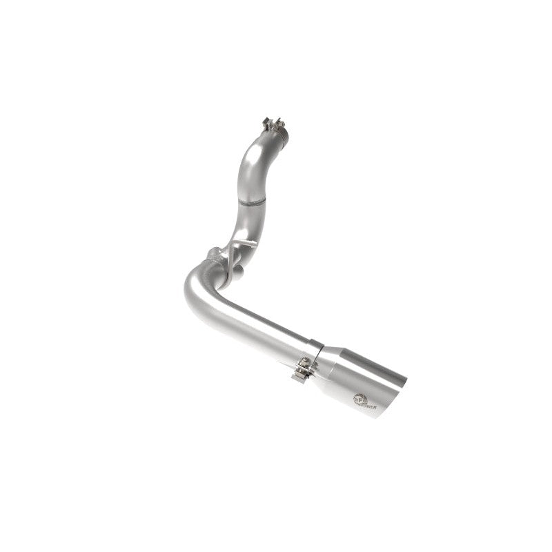 aFe 20-21 Jeep Wrangler Large Bore-HD 3in 304 Stainless Steel DPF-Back Exhaust System - Polished Tip