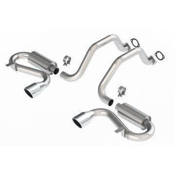 Borla Cat-Back System S-Type (Tip: 4.5 RD x 10) - Ford Mustang GT 13-14 - T1 Motorsports