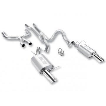 Borla Cat-Back System S-Type (Tip: 4.5 RD x 10) - Ford Mustang 11-14 - T1 Motorsports