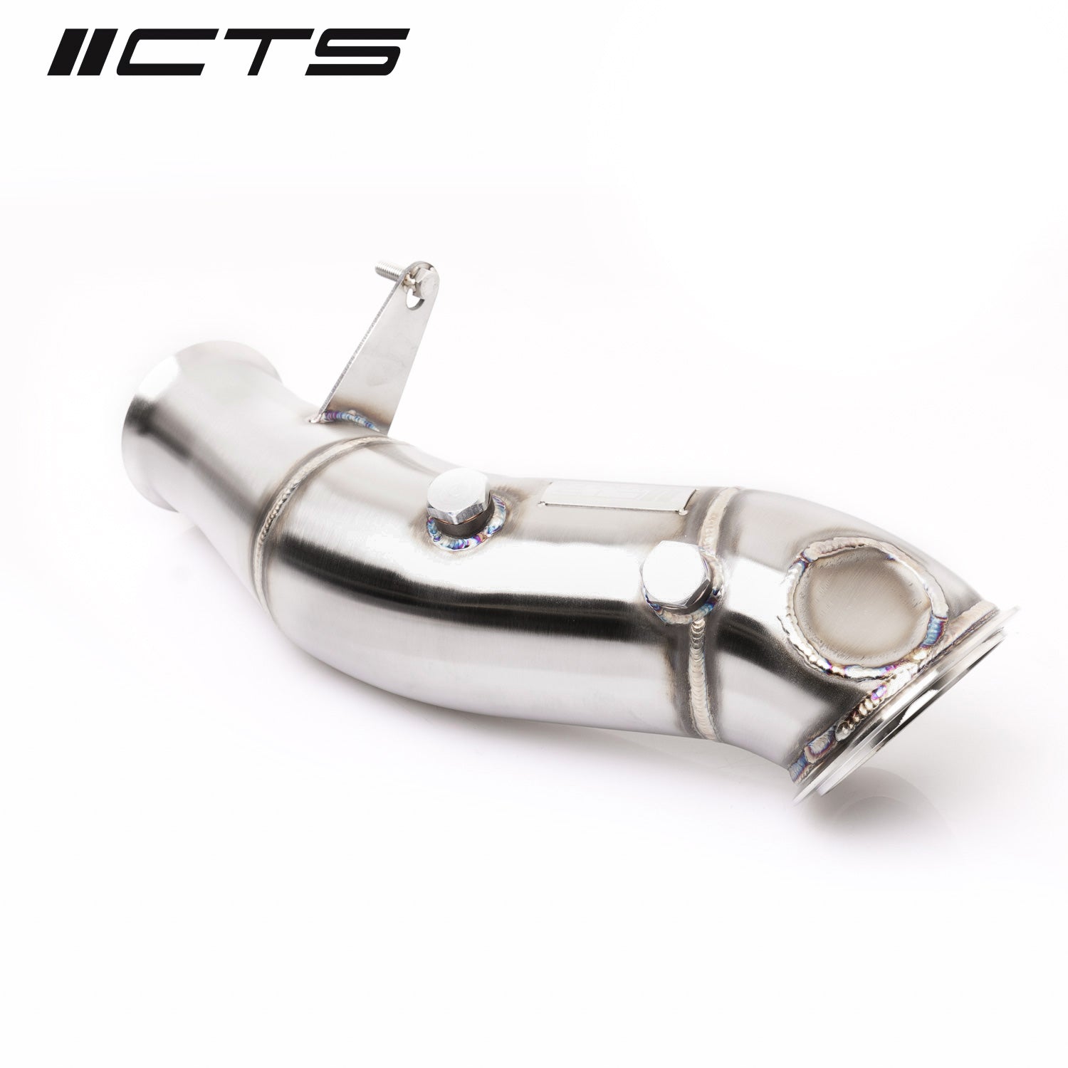 CTS Turbo 4" Catless Downpipe For BMW N55 (Electric Wastegate) - T1 Motorsports