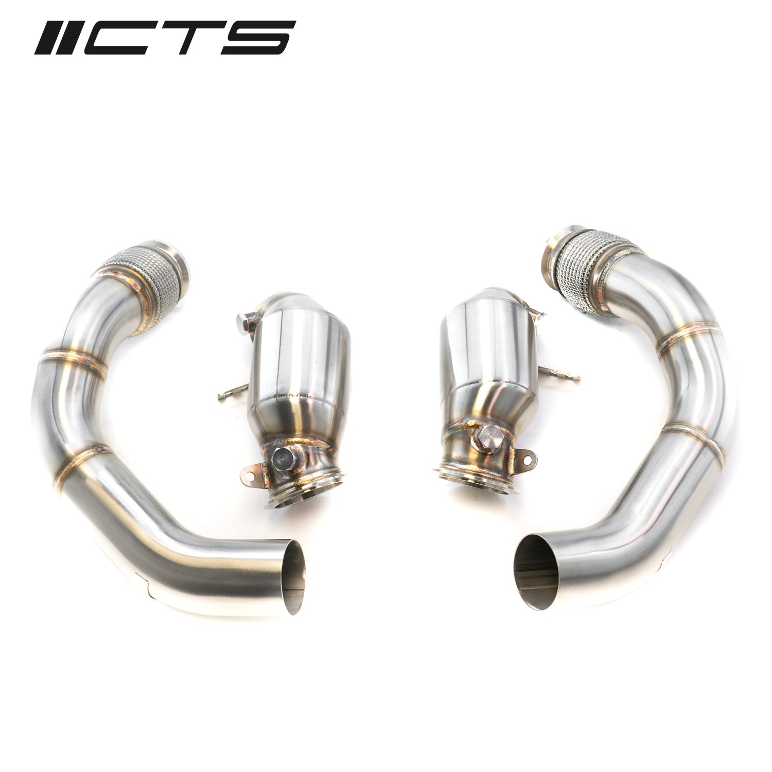 CTS Turbo High-Flow Cats Downpipe Set For BMW F90 M5/M5C & BMW F91/92/93/ M8 - T1 Motorsports