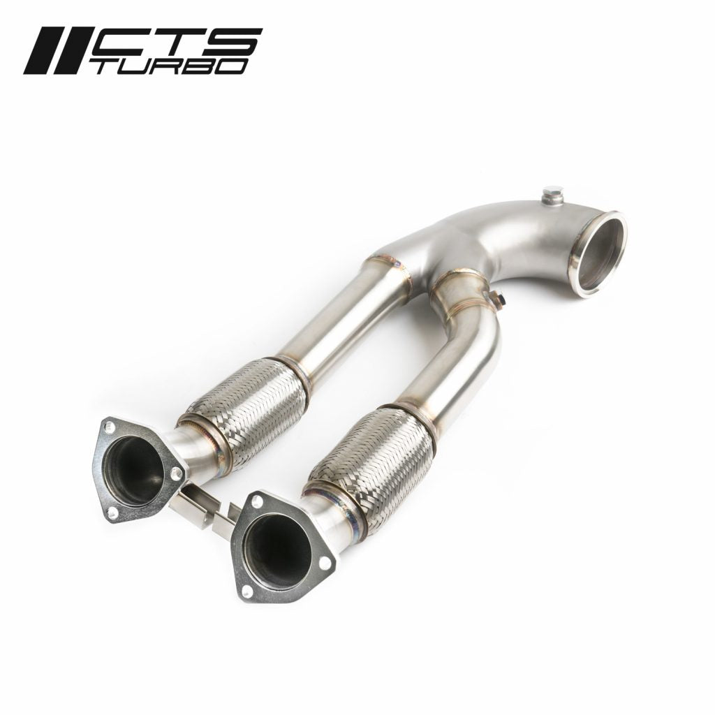 CTS Turbo 8V RS3 and 8S TTRS 2.5T Evo Race Downpipe - T1 Motorsports